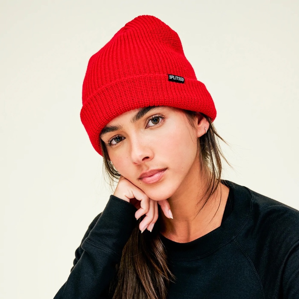 NWT Splits 59 Comfy Red Knit Hat